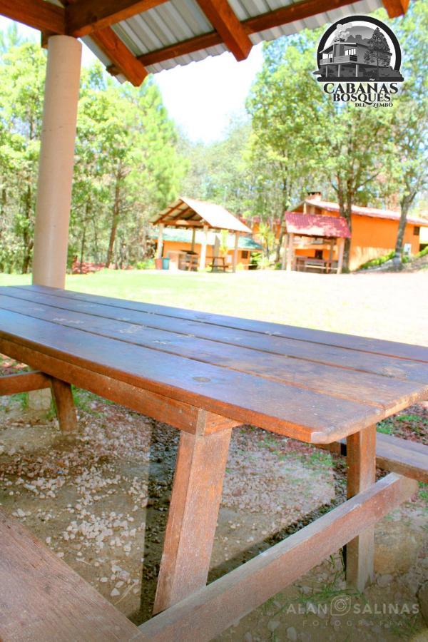 Cabanas Los Bosques Del Zembo Huasca de Ocampo Bagian luar foto