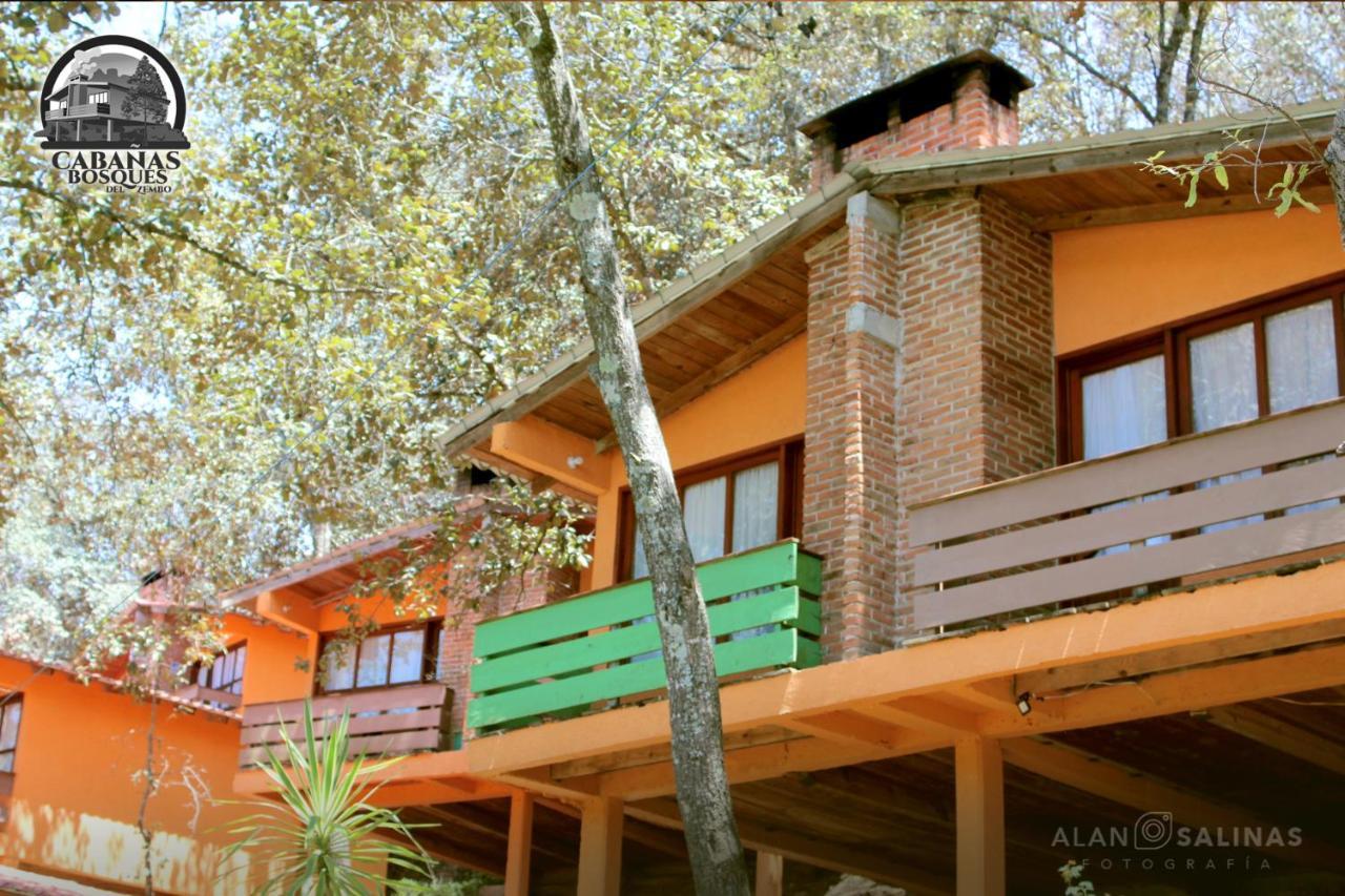 Cabanas Los Bosques Del Zembo Huasca de Ocampo Bagian luar foto